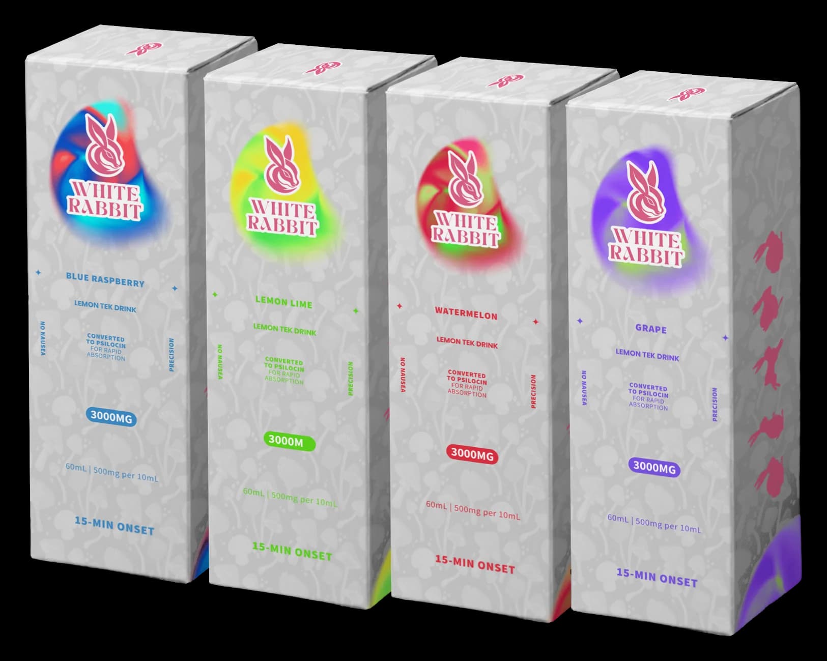 White Rabbit Combo Pack boxes