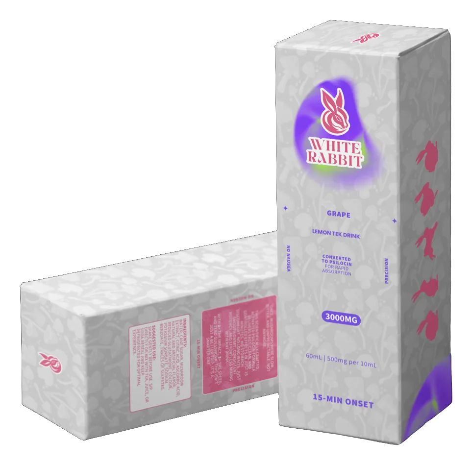 White Rabbit Grape packaging