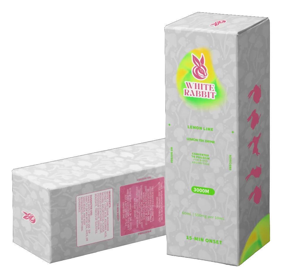 White Rabbit Lemon Lime packaging